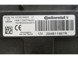 Блок комфорта 284B11867R Renault Clio III