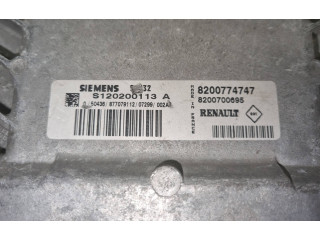 Блок управления двигателя S120200113A, 8200774747   Renault Twingo II