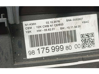 Спидометр (приборный щиток) 9817599980 Citroen Berlingo