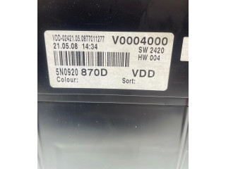 Přístrojová deska  Volkswagen Tiguan 2009 5N0920870D, V0004000  