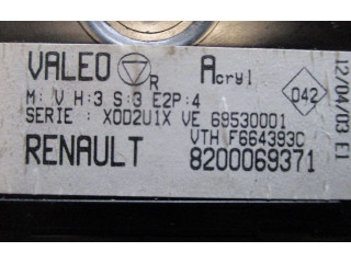 Блок управления кондиционера воздуха / климата/ печки (в салоне) 8200069371, 69530001 Renault Clio II