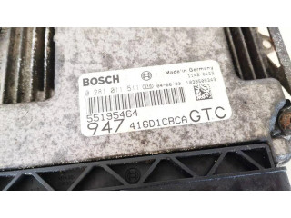Блок управления двигателя 55195464, 0281011511   Alfa Romeo GT