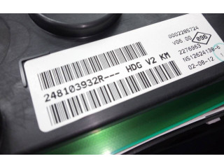 Панель приборов 248103932R, E2-A1-35-4 Dacia Lodgy