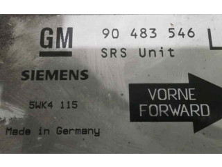 Блок подушек безопасности 90483546, 5WK4115   Opel Tigra A