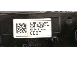 Блок управления климат-контролем 97250F1CD0FHV, 97250F1CD0FHV KIA Sportage