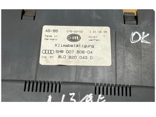 Блок управления климат-контролем 8L0820043D, 5HB00760804   Audi A3 S3 8L