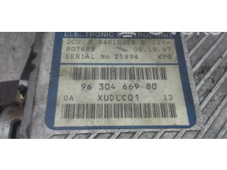 Řídící jednotka 9630466980, 80768B Peugeot 406 1997