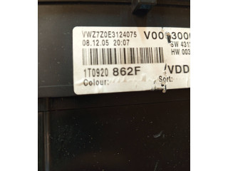Панель приборов 1T0920862F, V0033006 Volkswagen Caddy