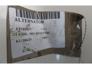Генератор 0124525035, 9646321880   Citroen C4 I      