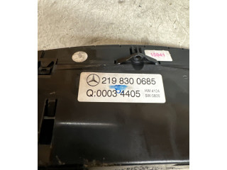 Блок управления климат-контролем 2198300685, 00034405   Mercedes-Benz CLS AMG C219