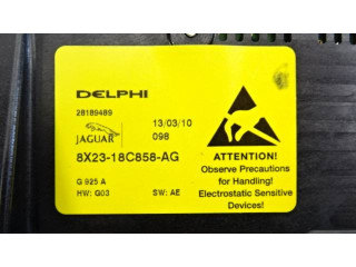 Блок управления климат-контролем 8X2318C858AG, 28189489 Jaguar XF X250