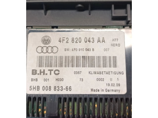 Блок управления климат-контролем 4F2820043AA, 4F0910043B   Audi A6 S6 C6 4F