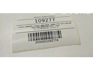 Блок комфорта 277604HF0D   Infiniti Q50   