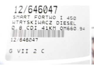 Vstřikovač A6600700187, A6600700187 Smart ForTwo I