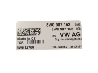 Блок управления коробкой передач 8W0907163 Audi Q5 SQ5