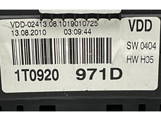 Панель приборов 1T0920971D Volkswagen Touran II