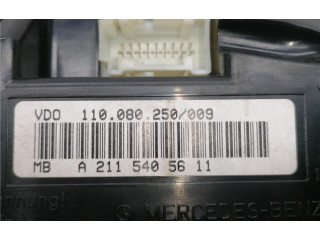 Панель приборов A2115405611, 0090059   Mercedes-Benz E AMG W211       