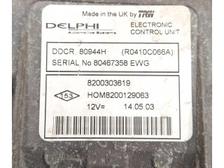 Комплект блоков управления 8200303619, R0410C066A   Renault Clio II