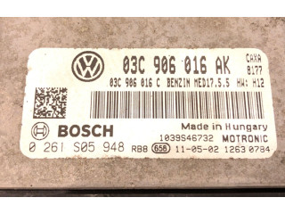Řídící jednotka 03C906016AK Skoda Octavia Mk2 (1Z) 2008