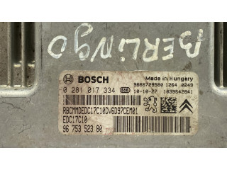 Řídící jednotka 0281017334, 9675352380   Citroen Berlingo 2010