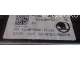 Панель приборов 6V0920730A, 011312   Skoda Fabia Mk3 (NJ)       