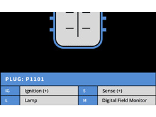 Генератор 104210-2050, 10443754 Lexus IS 220D-250-350