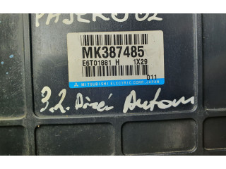 Řídící jednotka MK387485, E6T01881H   Mitsubishi Pajero 2002