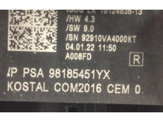 Подрулевой шлейф SRS 98185451YX   Opel Combo D