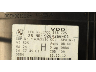 Přístrojová deska  BMW X1 E84 2013 9284266, 14369510  