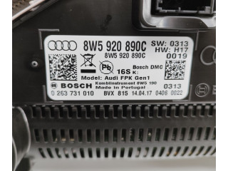 Přístrojová deska Audi A5 2018 8W5920890C, 0263731010