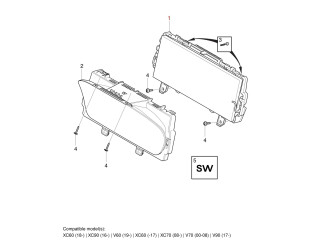 Панель приборов 36051309   Volvo XC90       