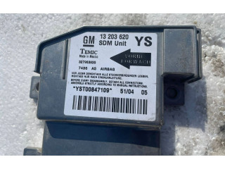 Блок подушек безопасности 13203620, 327963935   Opel Meriva A