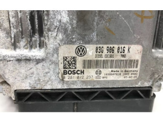 Блок управления двигателя 03G906016K Skoda Octavia Mk2 (1Z)