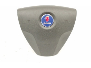 Подушка безопасности водителя 12757622 Saab 9-3 Ver2