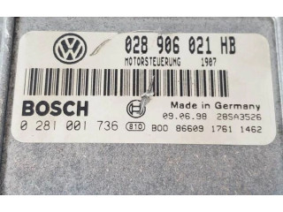 Блок управления двигателя 0281001736, 028906021HB Ford Galaxy