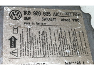 Блок подушек безопасности 1K0909605AA, 5WK43411 Skoda Octavia Mk2 (1Z)