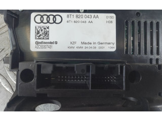 Блок управления климат-контролем 8T1820043AA, A2C53307431   Audi A5 8T 8F