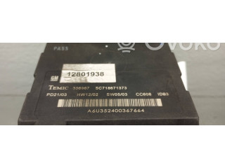 Блок комфорта 12801938, 356967 Saab 9-3 Ver1