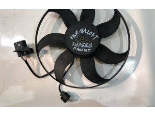 Вентилятор радиатора     1K0959455P, 1K0121205AD    Skoda Superb B5 (3U) 