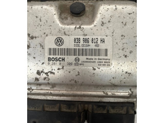 Блок управления двигателя 038906012HA, 1039S02409 Skoda Octavia Mk1 (1U)