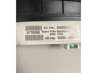 Панель приборов 9499943, 69294670T Volvo XC90