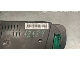 Geschwindigkeitsmesser Cockpit 3U0920810A, 110080116   Skoda Superb B5 (3U)       