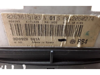 Панель приборов 0263619103, 3D0920   Volkswagen Phaeton       