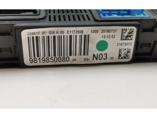 Блок предохранителей 9819850080 Peugeot 2008 I