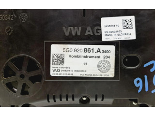 Панель приборов 5G0920861A Volkswagen Golf VII