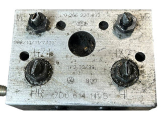Блок АБС 7D0614111B, 0265220432   Volkswagen  Transporter - Caravelle T4  1991 - 2003 года
