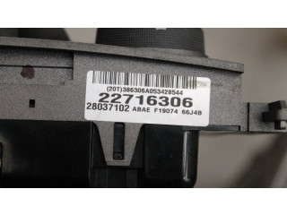 Блок управления климат-контролем 22716306, 28037102   Chevrolet HHR