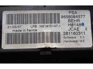 Турбина Блок управления кондиционера воздуха / климата/ печки (в салоне) Citroen C4 Aircross 9658084577, 04-11 для двигателя 9HX