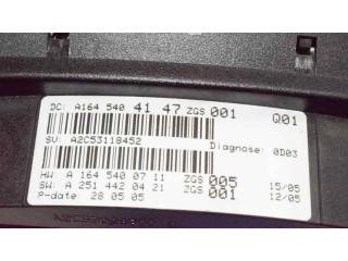 Панель приборов A2514420421, A1645404147 Mercedes-Benz ML W164