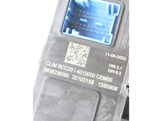 Блок управления климат-контролем 9836236080 Peugeot 2008 II